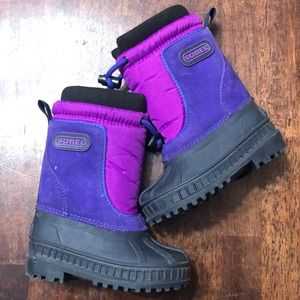Toddler girl Sorel snow boots size 5/6